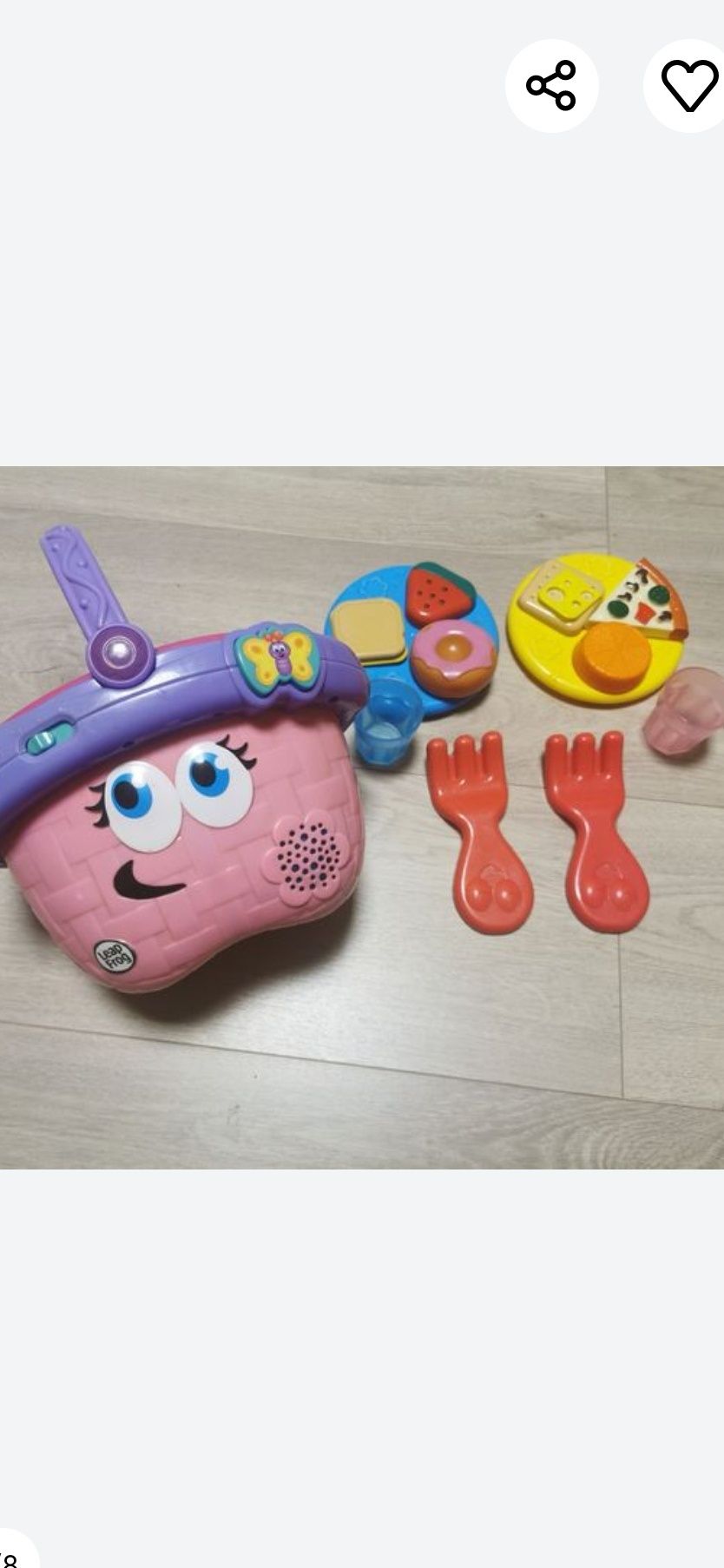 Cos Leap Frog, pentru picnic