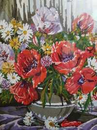 Goblen floral 75x56 cm