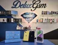 Iphone 14+ Plus / Black/Yellow / DeluxGSM