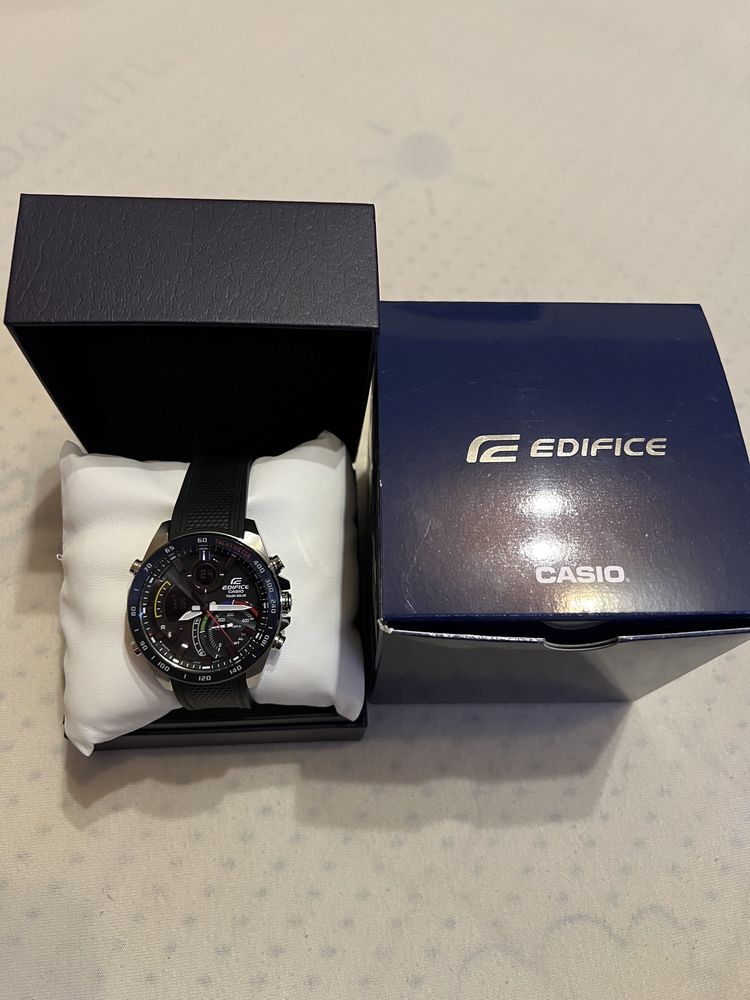 Casio Edifice Solar Bluetooth 51.5мм Гаранция Чисто Нов