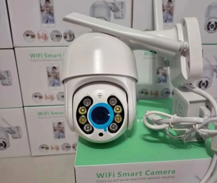 Камери за видеонаблюдение 8МР ICSEE Куполна външна камера wifi камера