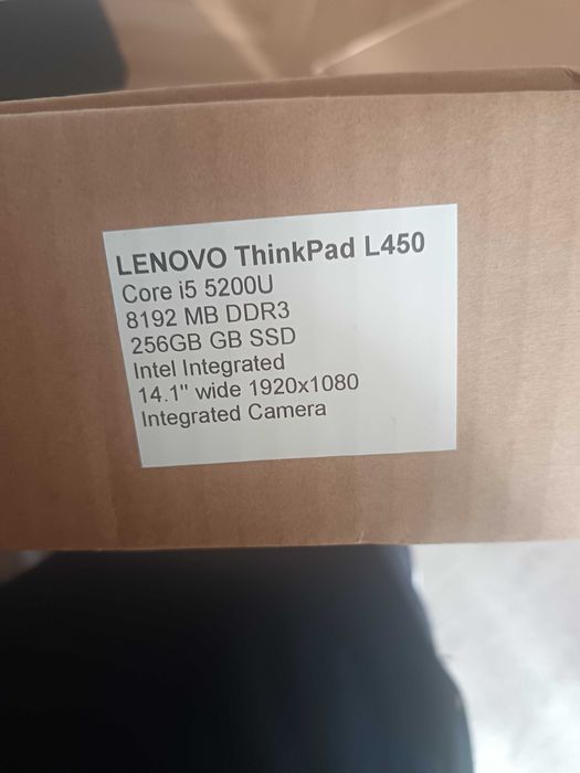 Лаптоп Lenovo ThinkPad E450