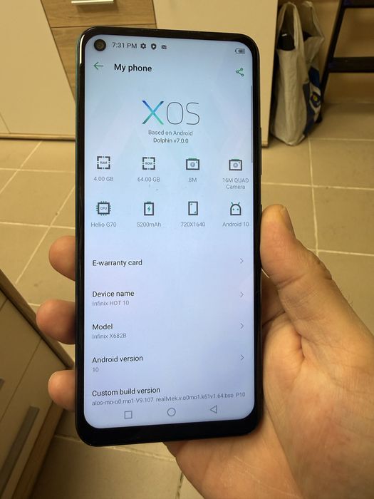 Infinix Hot 10 4/64gb