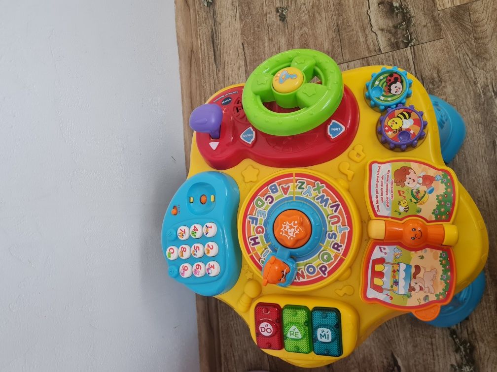 Premergator Vtech interactiv 2 in 1 + Masa cu activitati Vtech