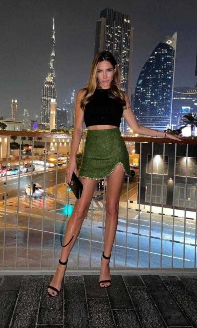 Нова зелена пола Zara M