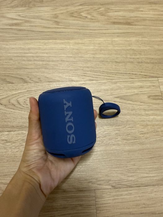 Sony колонка синяя