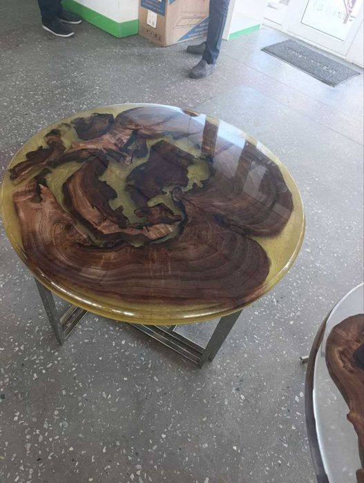 Cтол из эпоксидной смолы любого размера