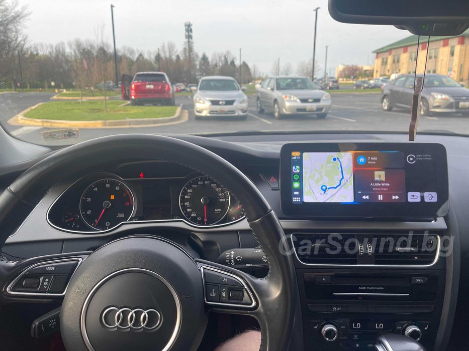 Audi A4 A5 B8 – 10.33” Android 14 Мултимедия CarPlay Навигация Андроид
