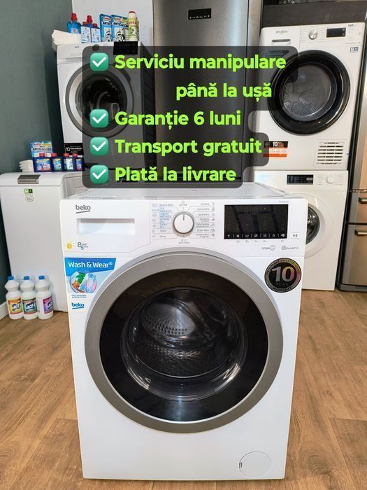 Mașină de spălat Beko cu Uscător Livrare și Garanție