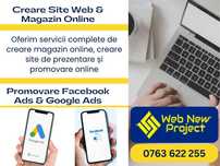 Creare Site Web, Website si Magazin Online, Facebook Ads și Google Ads