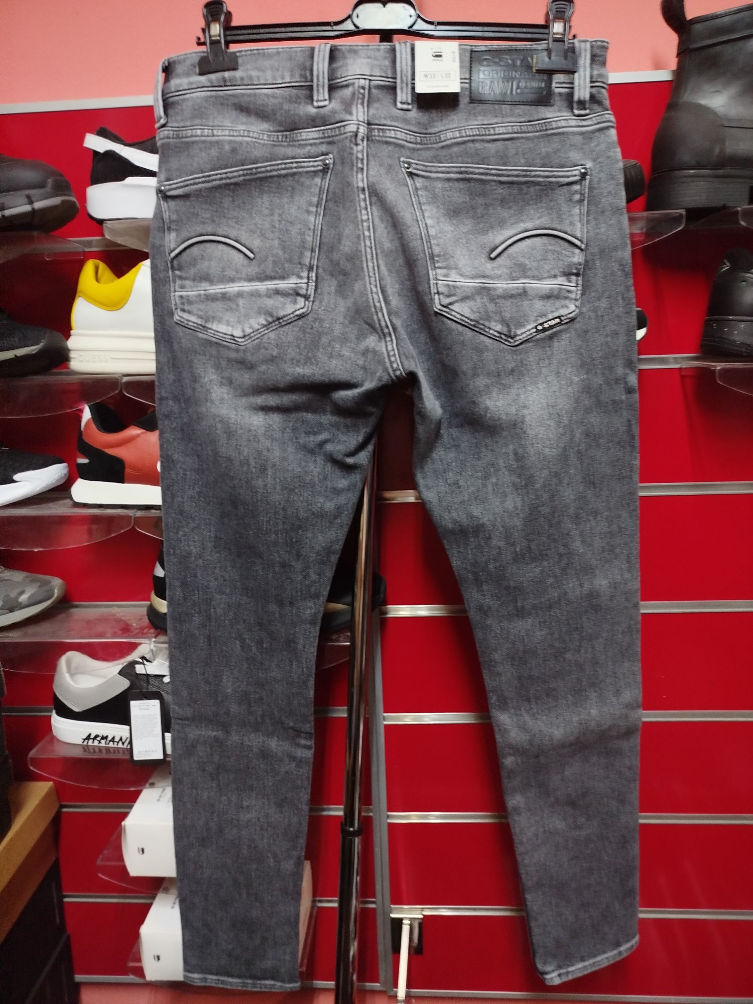 Оригинални дънки G-Star Raw Revend W33 L32 нови мъжки Skinny