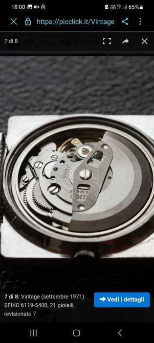 Seiko TV automatic