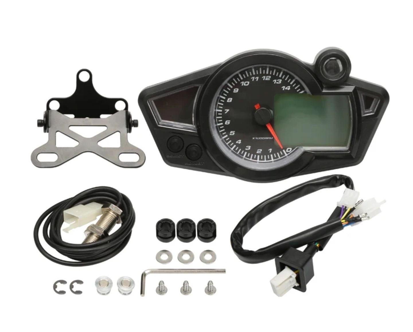 Bord moto ceas turometru vitezometru led
