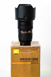 Obiectiv Nikon 24-70 f2.8 G ED AF-S NanoCrystal la cutie