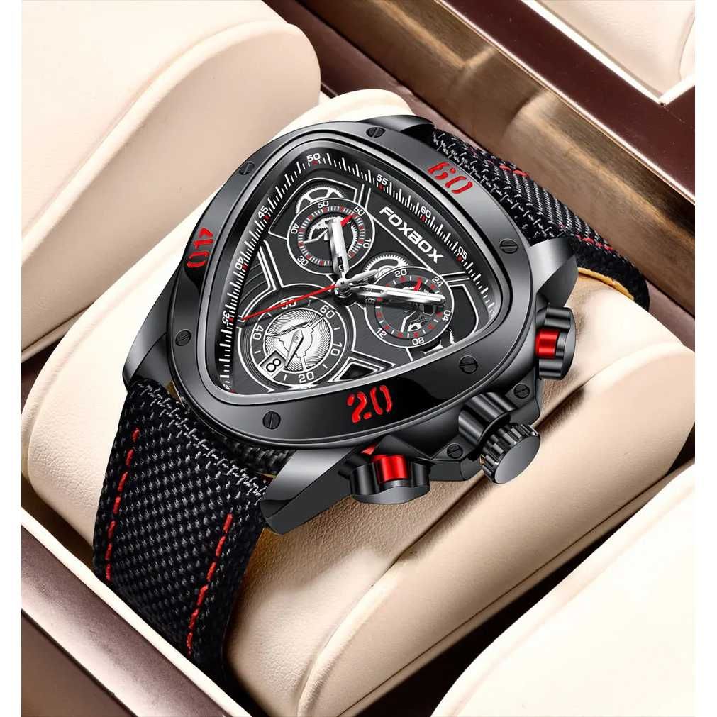 Мъжки часовник LIGE Luxury Sport Watch, Кварцов, Водоустойчив