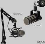 Micrafon Rode PodMik  Dynamic podkacting Microphone