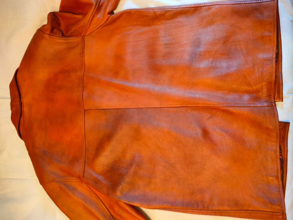 jacheta piele naturala pt barbati