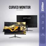[НОВЫЙ] Монитор Ziffler 24C5500 / 24" FHD VA CURVED 100Hz Black
