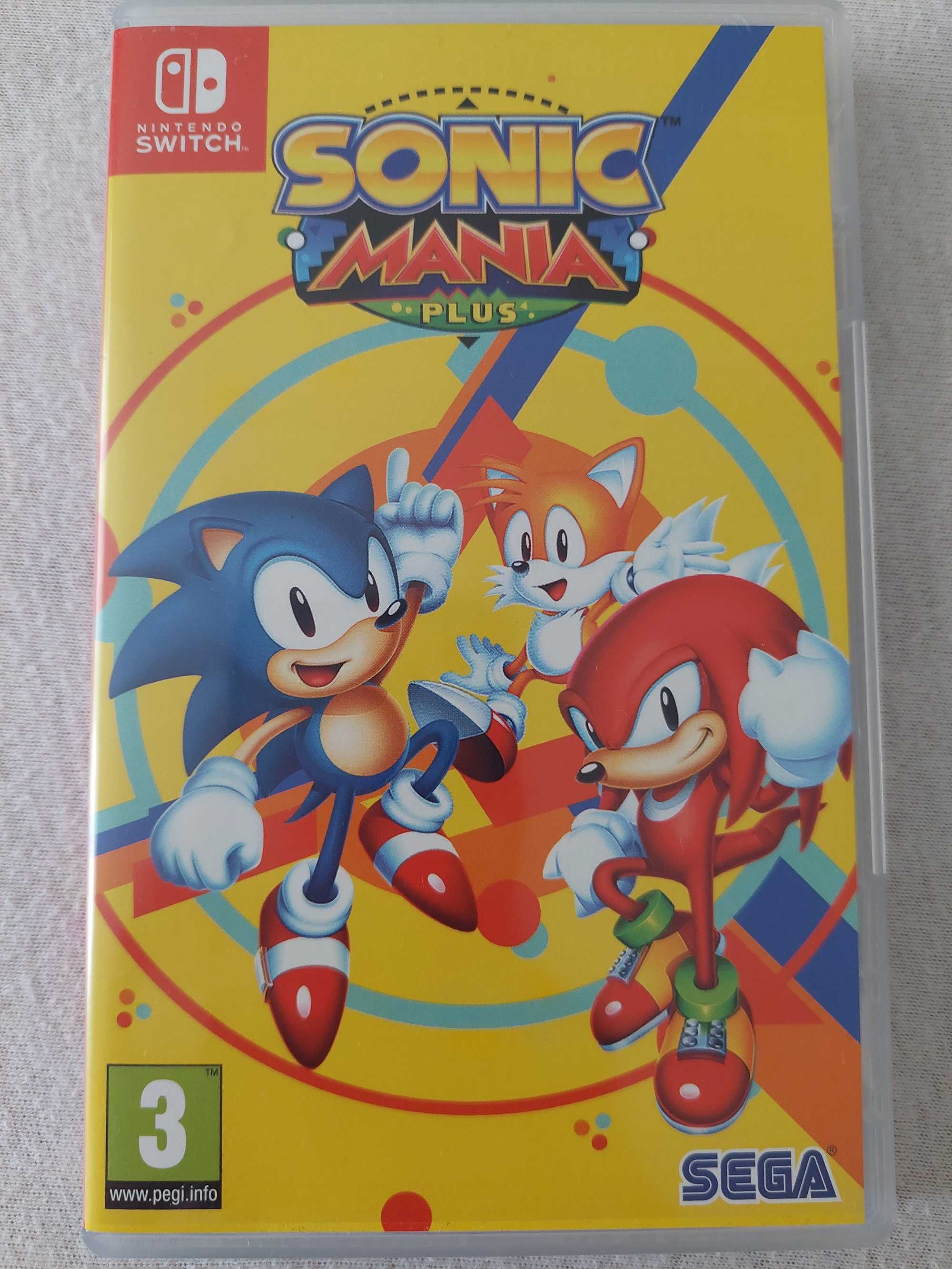 Игра за Nintendo Switch/Нинтендо Суич - Sonic Mania Plus/Соник Мейния