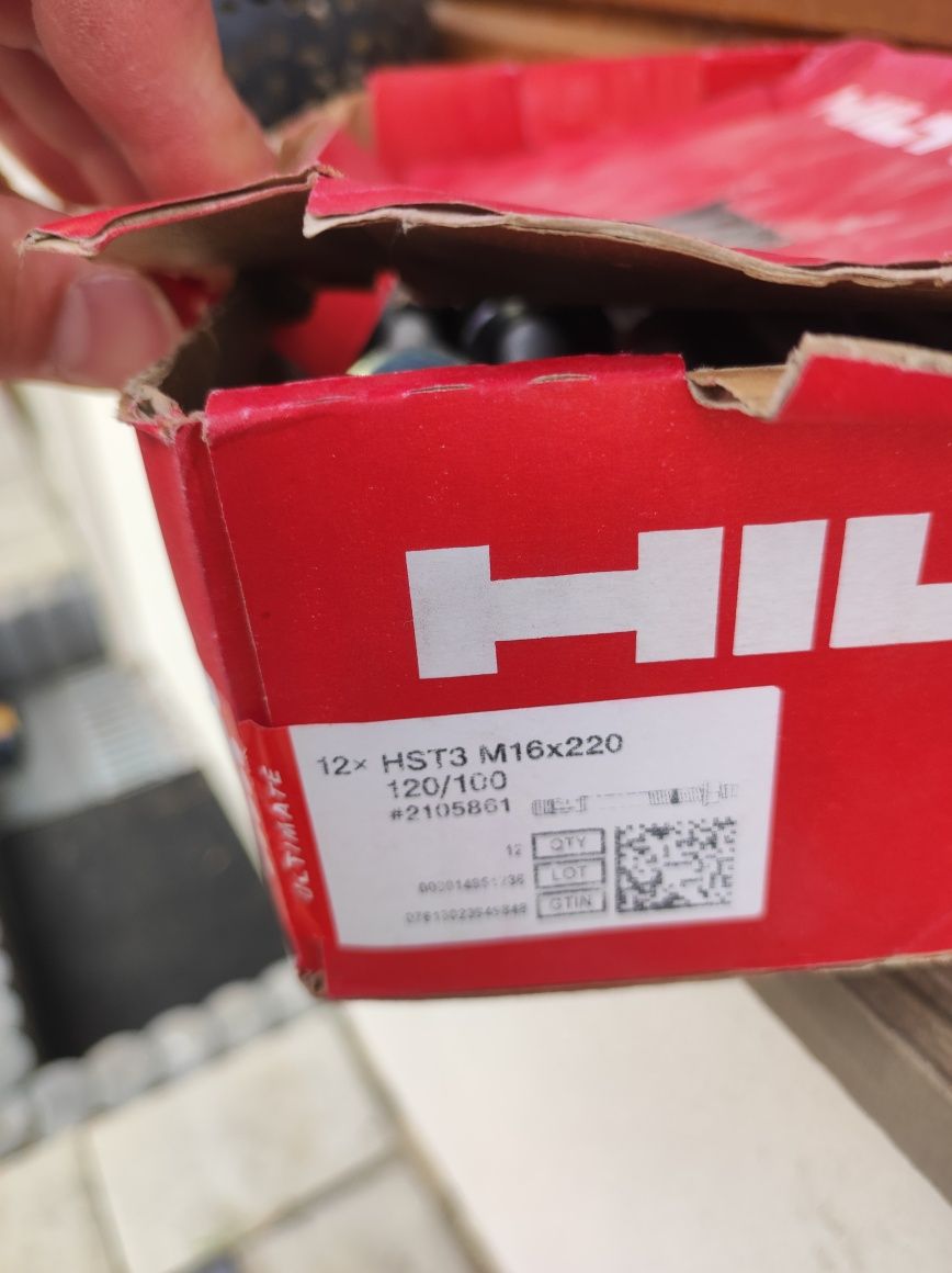 Ancora expandabila Hilti 12xHST3 M16x220 120/100