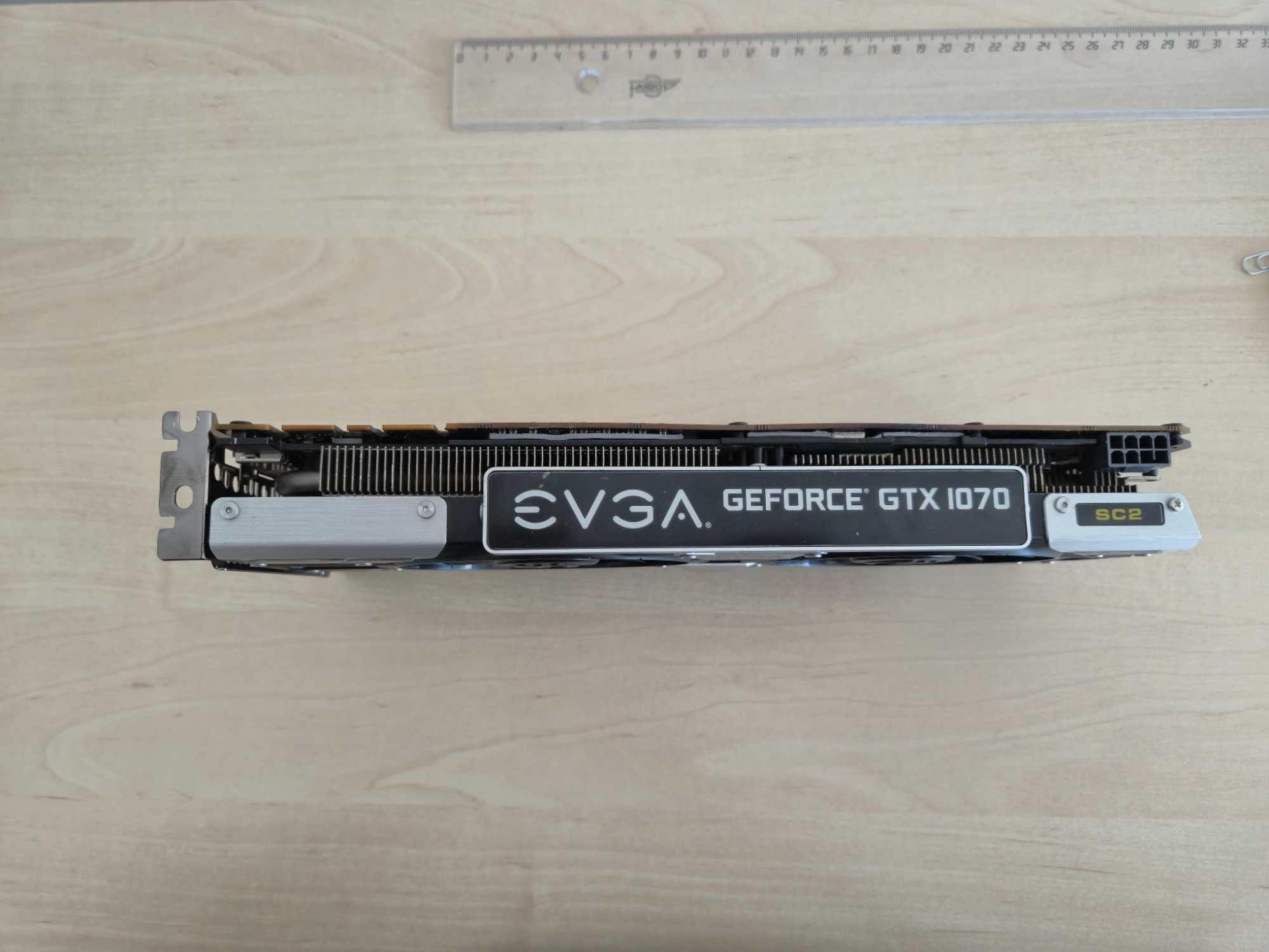 Видео карта EVGA GeForce GTX 1070 SC GAMING 8GB