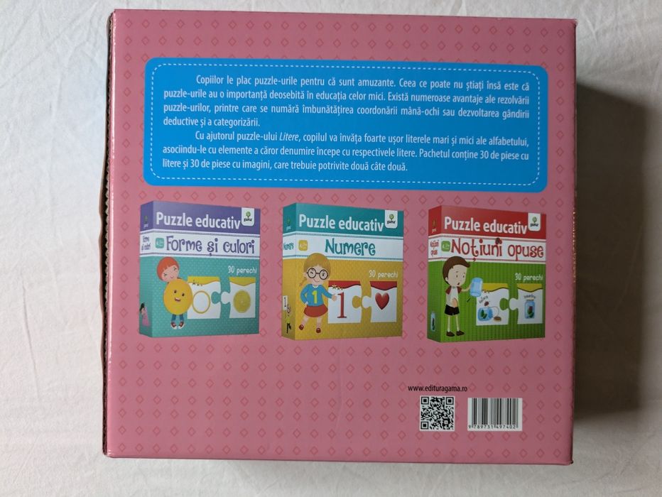 Gama Puzzle Educativ Litere