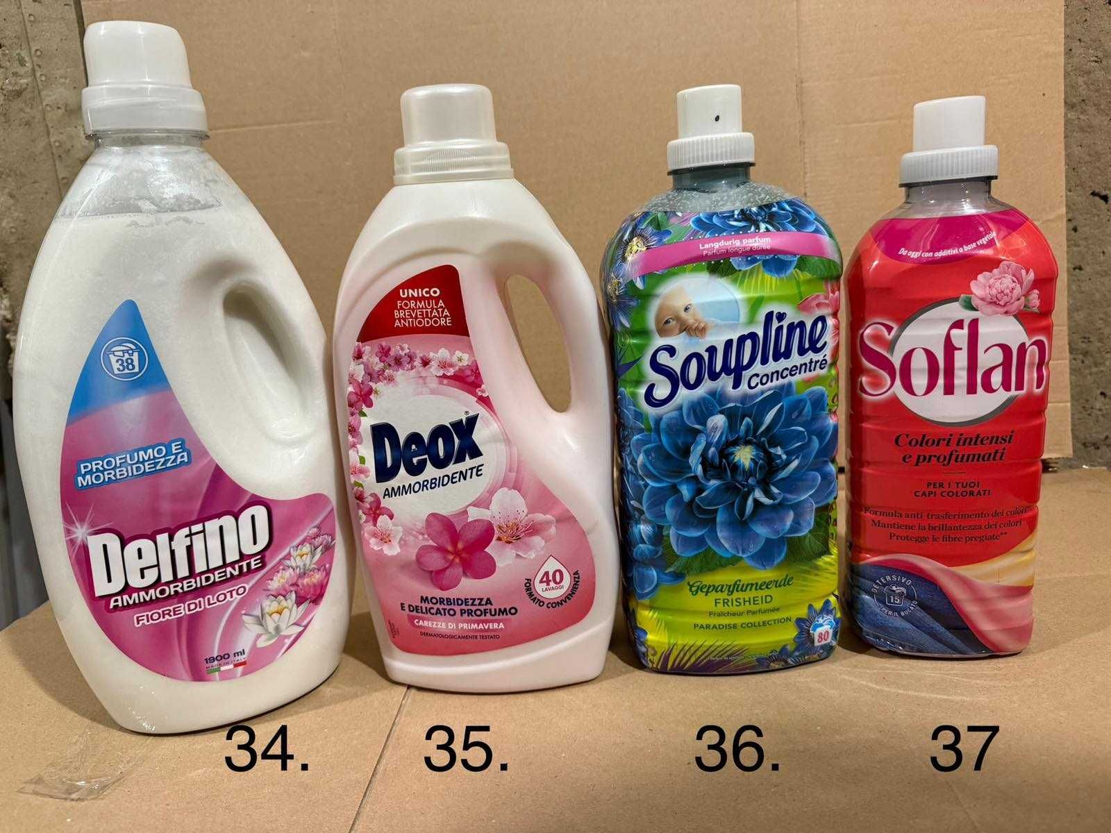 Омекотители Lenor Coccolino VerNel Yumos ABC Bingo Soft Bliz Candes