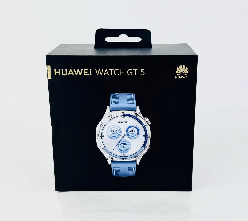 НОВ! Huawei Watch GT 5 46mm Blue 2г. Гаранция!