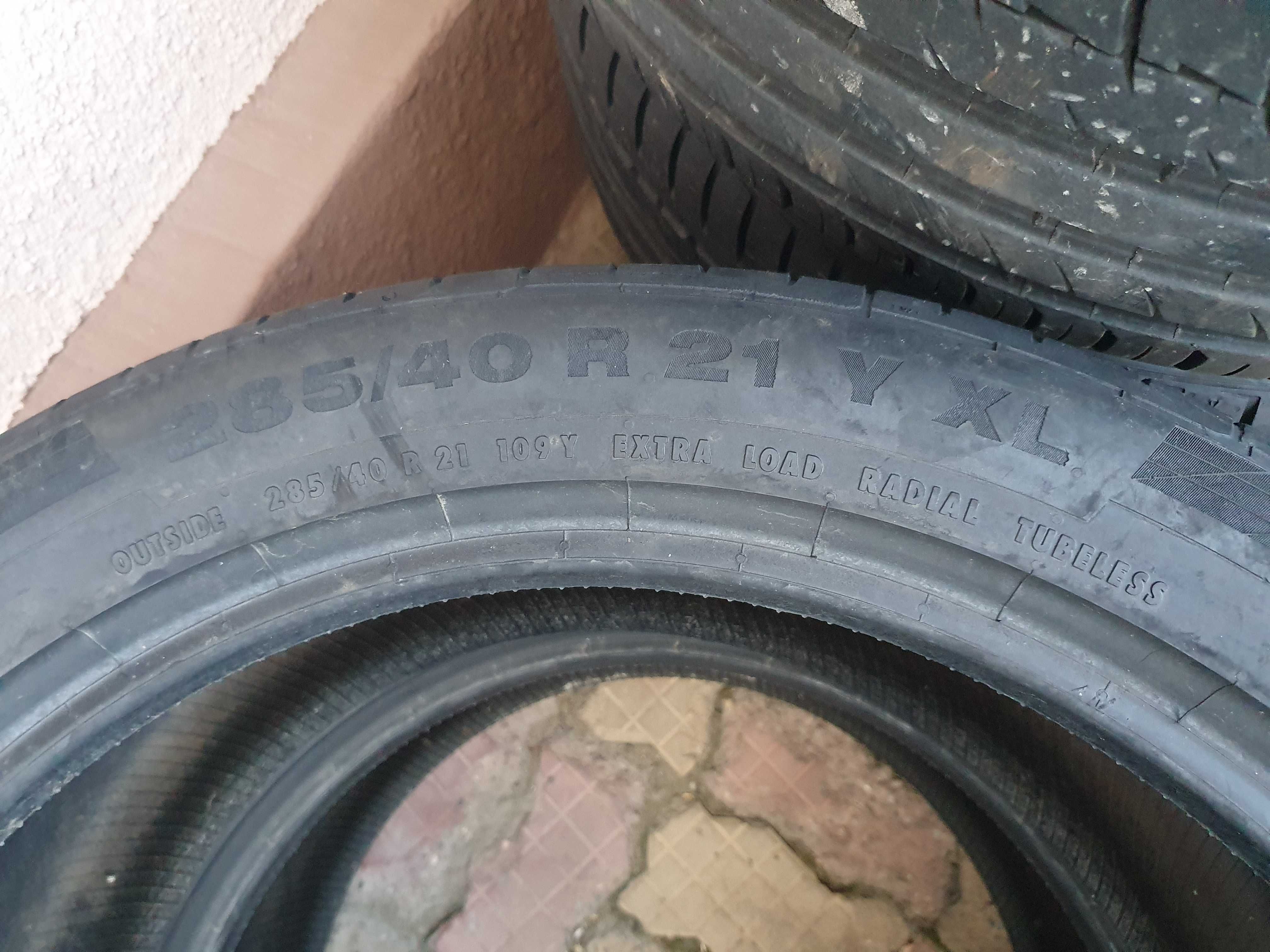 285 40 21,2buc vara CONTINENTAL,ContiSportContact5,peste5mm