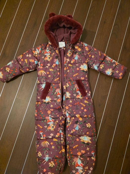 Зимен космонавт / снежен костюм за момиче, 116 см