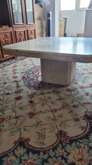 Masă travertin (imtatie marmura)