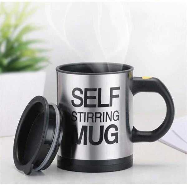 Cana cu amestecare automata Self-Stirring Mug