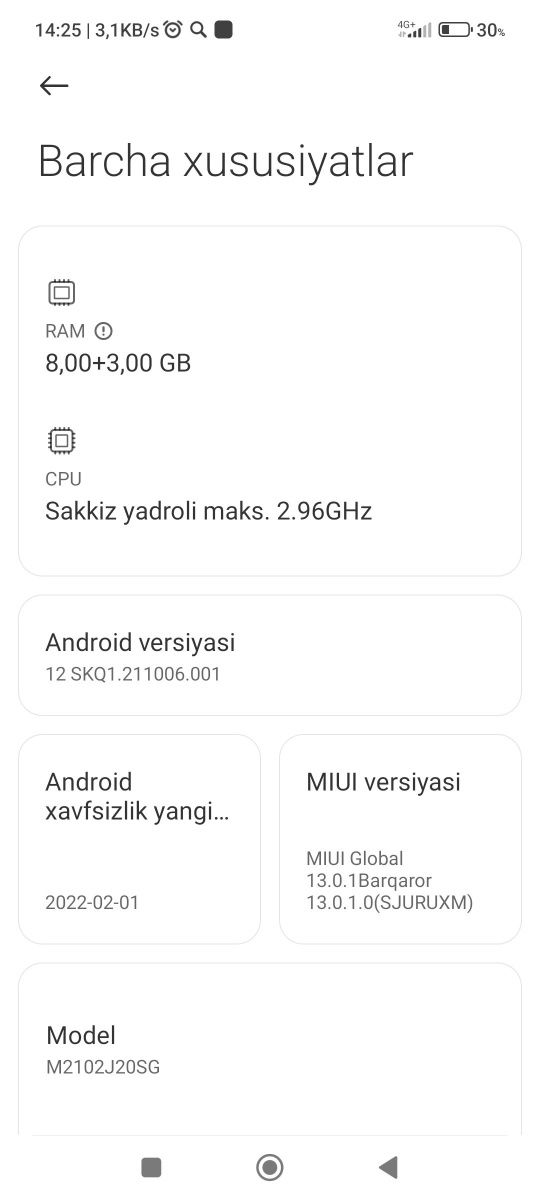 Poco x 3 Pro Telefon