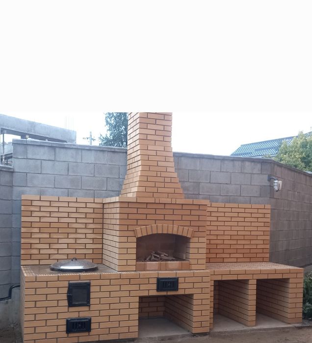 Барбекю-комплексы под заказ. Кирпичные печи и мангалы!