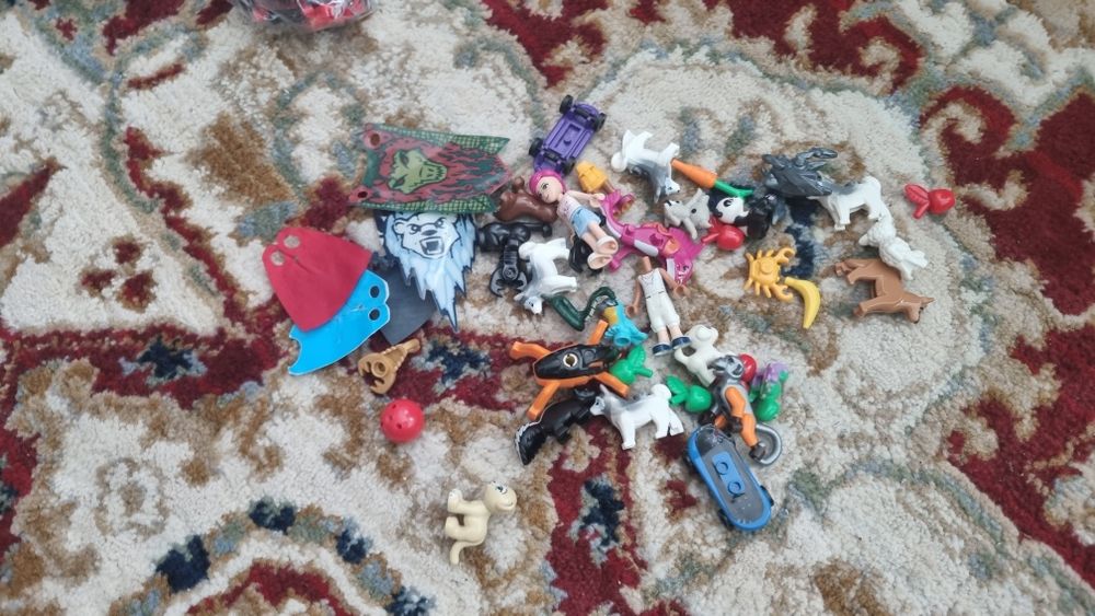 Lot piese mini figurine lego
