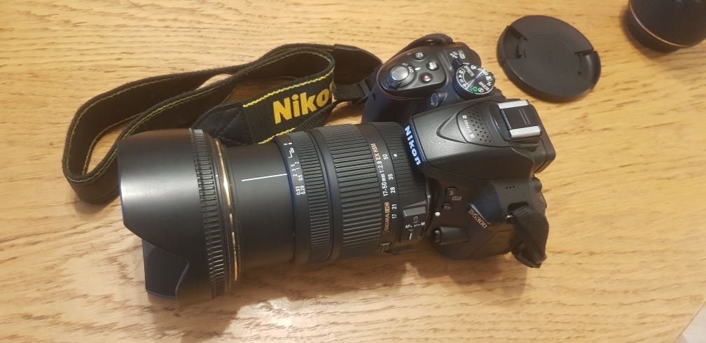 DSLR NIKON D5300 , SIGMA DC 17-50 1:2.8 EX HSM, AF-S Nikkor  55-200mm