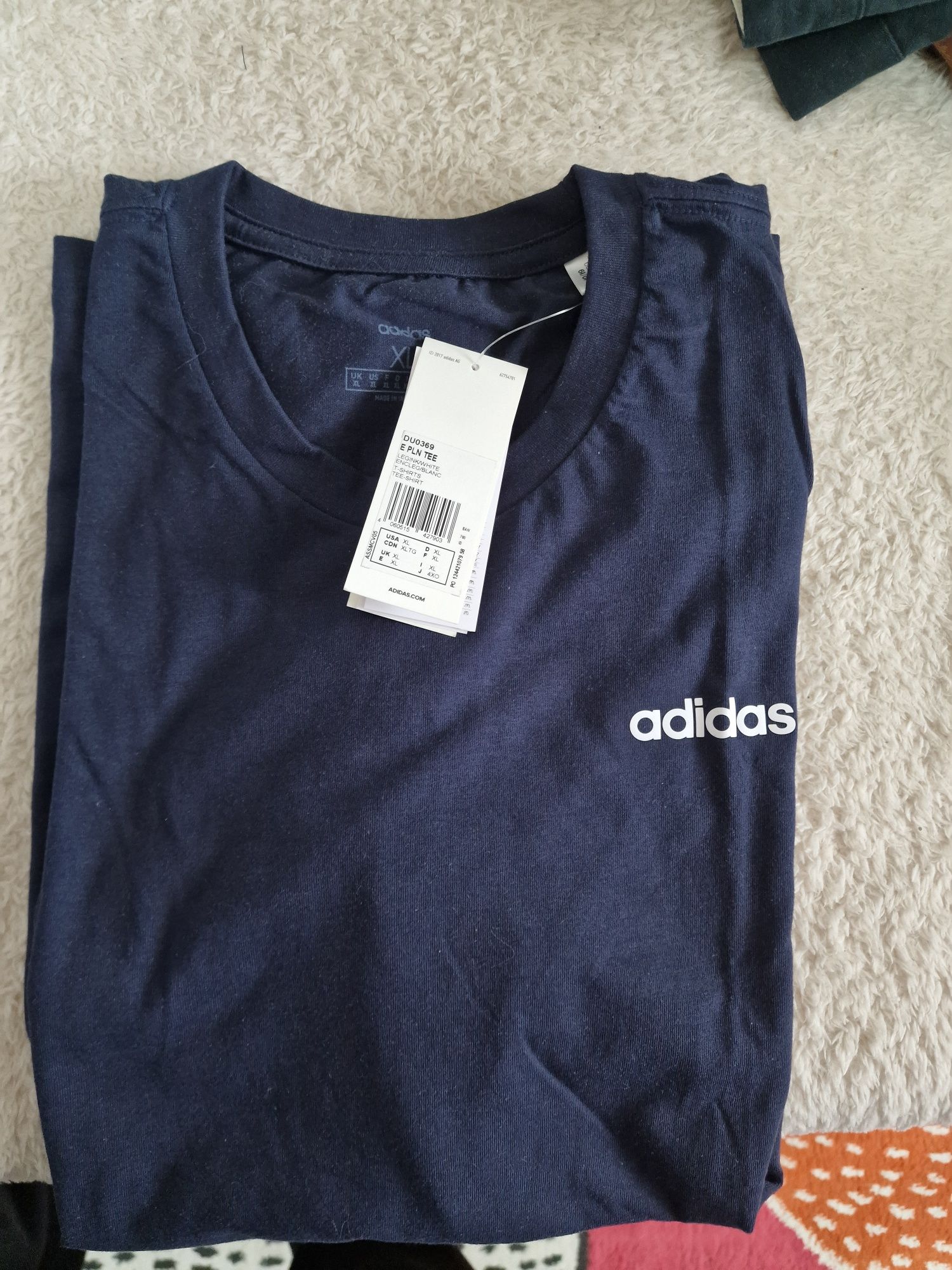 Tricou Adidas | Barbati | XL | Regular | Alb, Beumarin