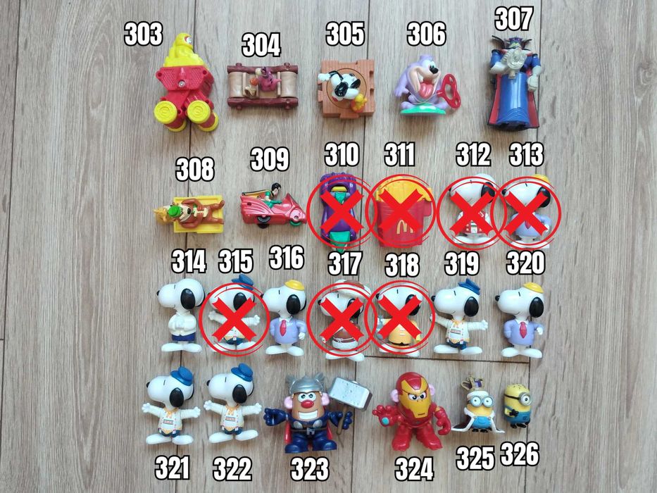 McDonalds Toys Макдоналдс Играчки от 90те 00те Винтидж Колекционерски
