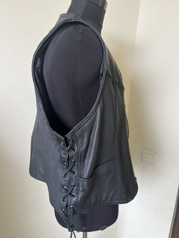 Vesta piele Biker