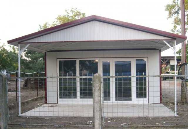 Casa Modulara, Garaje Auto, Containere din panou sandwich termoizolant