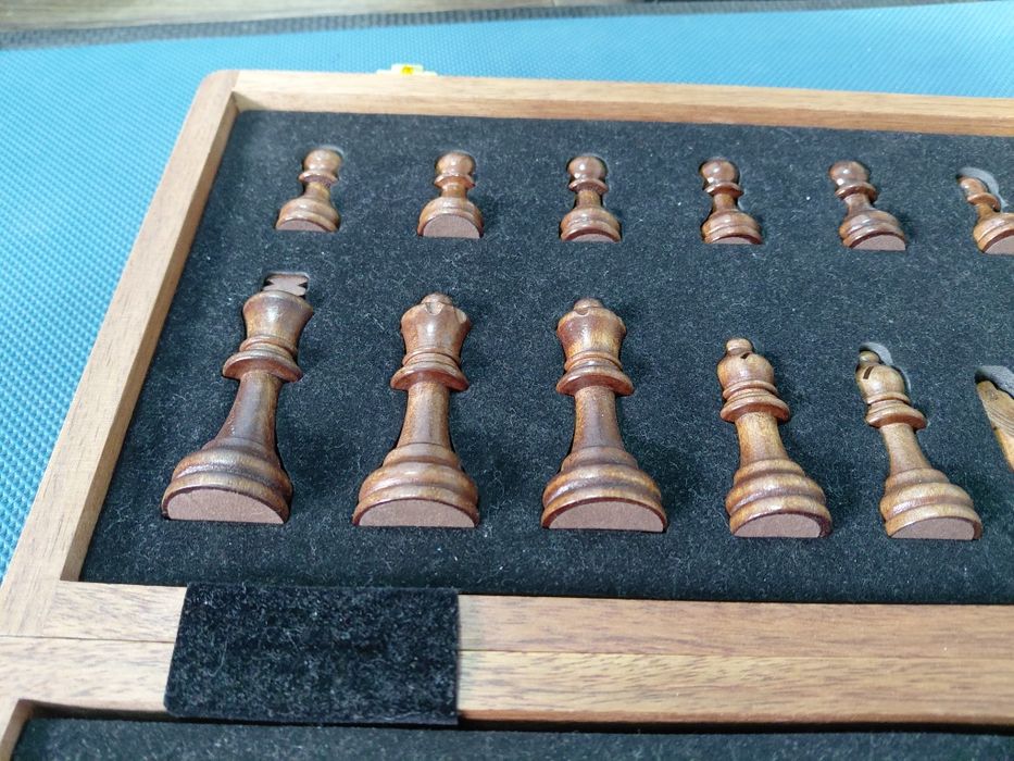 Sah din lemn, nou, 2 regine, design deosebit