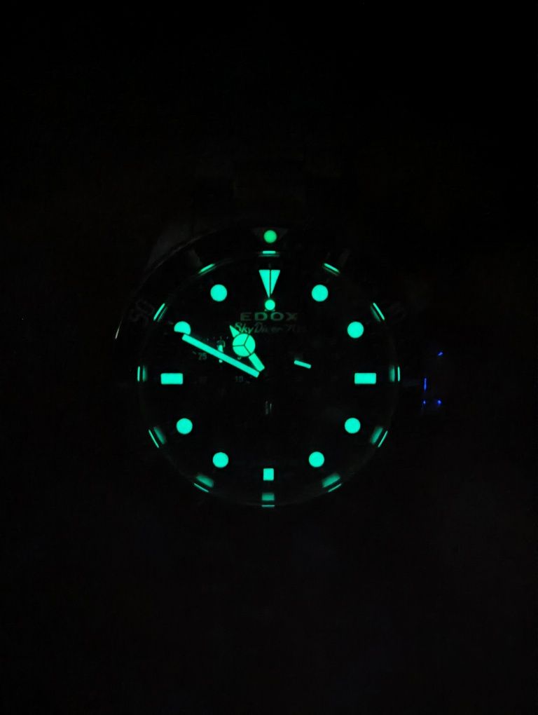 EDOX SkyDiver Chronograph мъжки часовник Едокс