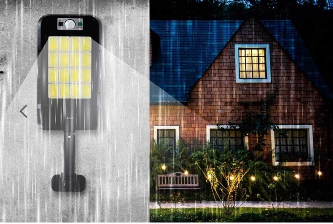 Мощна соларна-улична лампа