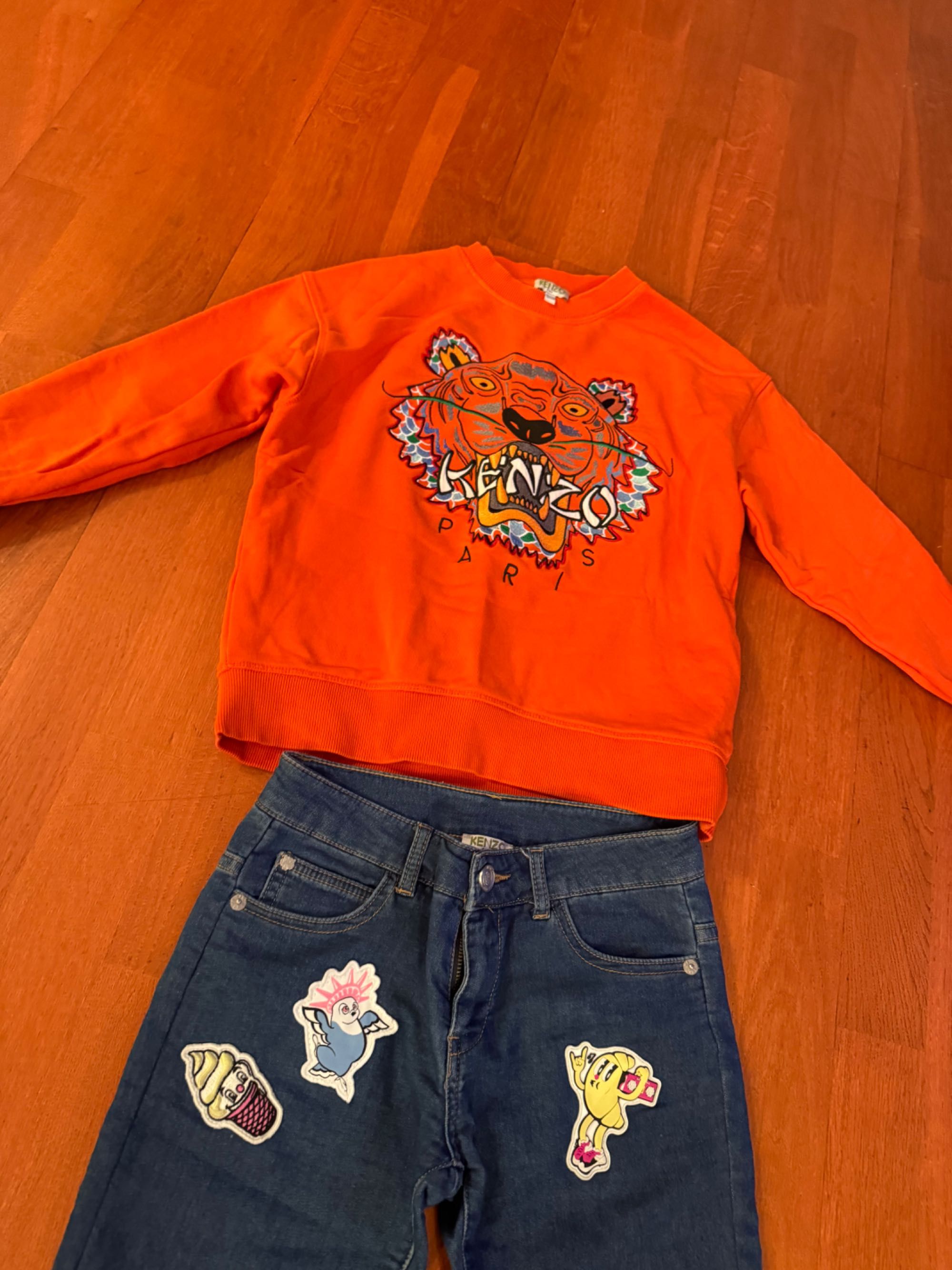 Блуза и дънки Kenzo