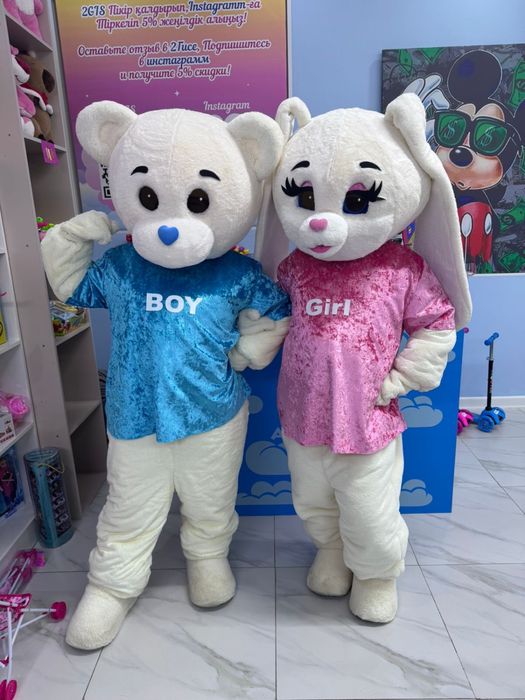 Аниматоры,мишки тедди,ростовые куклы,прокат костюмов,поздравление!