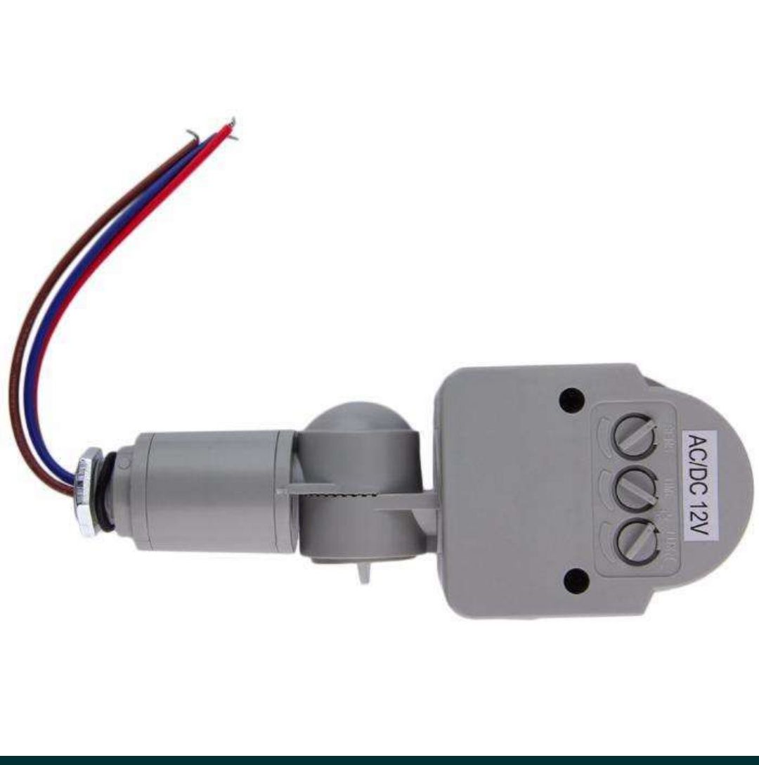 Detector Senzor De Mișcare PIR Inflarosu 12V Pentru Proiector led etc.