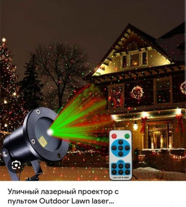 Лазерный проектор световых эффектов