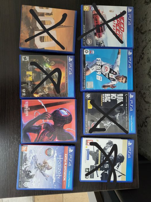 Продам диски на пс 4