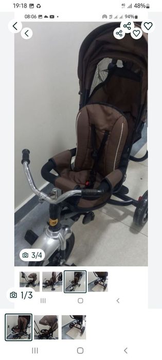 Вело коляска продаётся