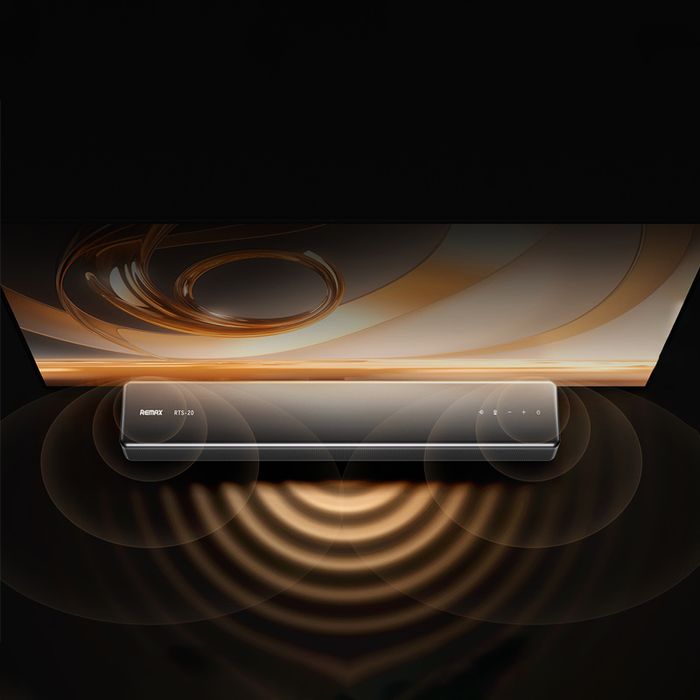 Remax RTS-20 — домашний саундбар 80 Вт с мощным басом и Bluetooth 5.4